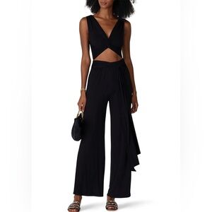 NWT Krisa Twist Front Jumpsuit